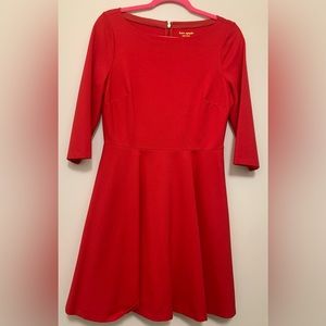 Kate Spade Boat Neck Ponte Dress, SZ M, Excellent condition